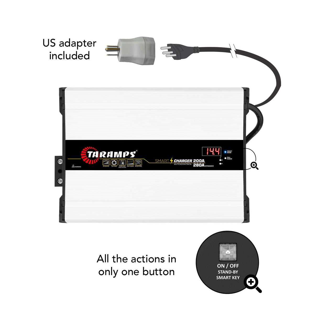 Taramps Smart Charger 200A Power Supply Taramps USA