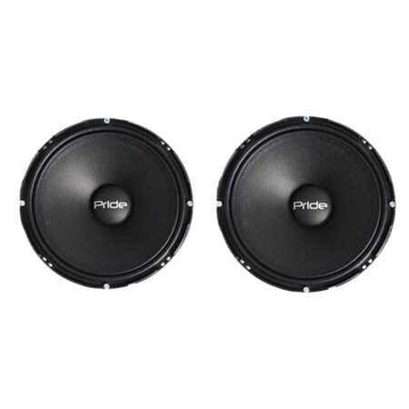 Pride Solo 300 Competition 8" 300W RMS Midrange Speakers (Pair) Pride Audio