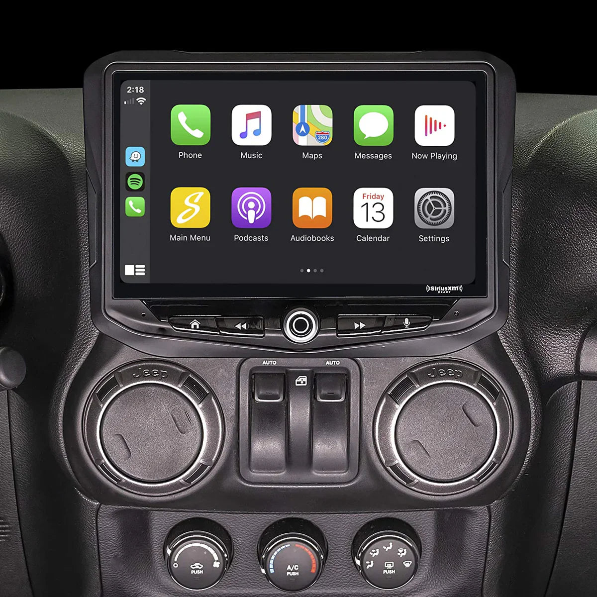 Stinger HEIGH10 10" Radio Fully Integrated Kit I Off Road Mode I '11-'18 Jeep JK Wranglers