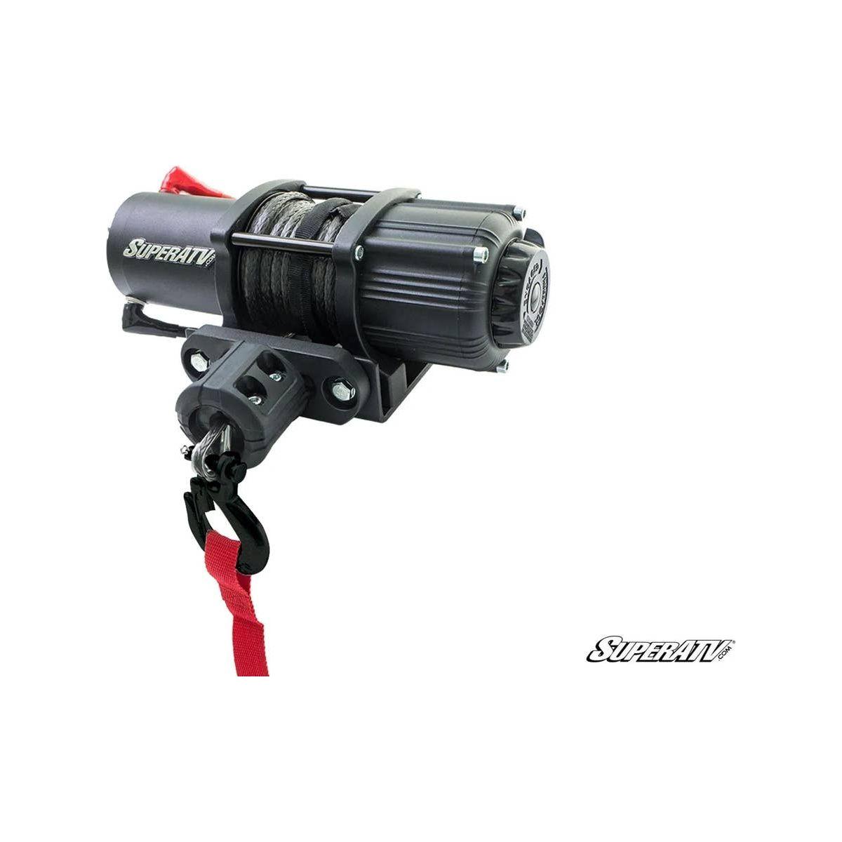 SuperATV 3500 LB UTV/ATV Winch With Wireless Remote & Synthetic Rope
