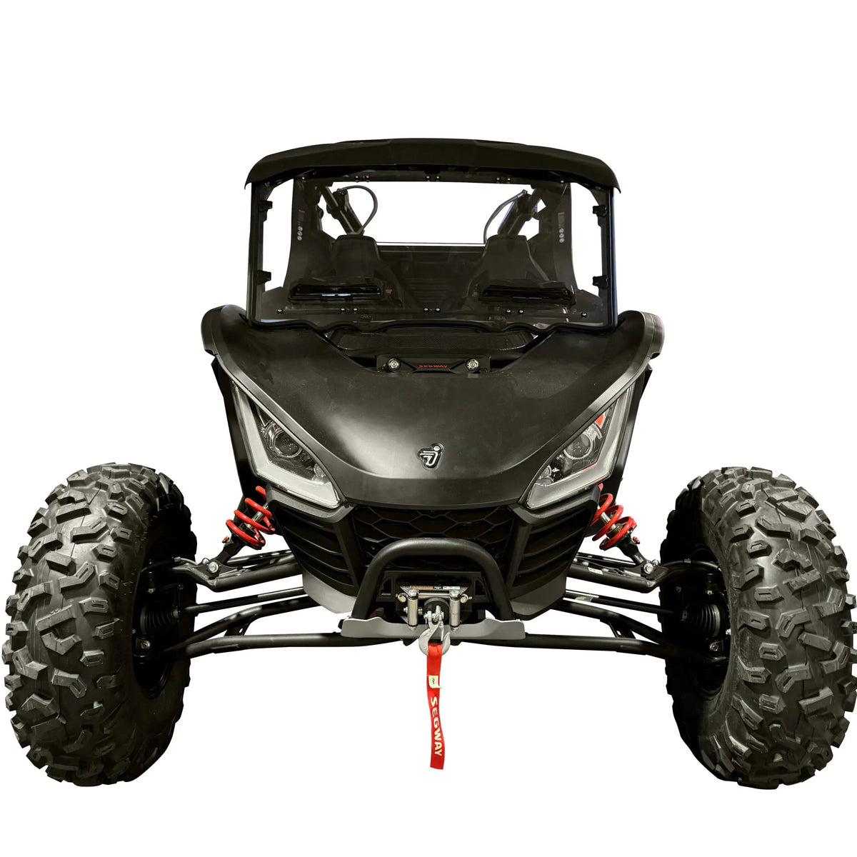 Seizmik 50-55333KIT windshield, Segway Villain - vent open detail