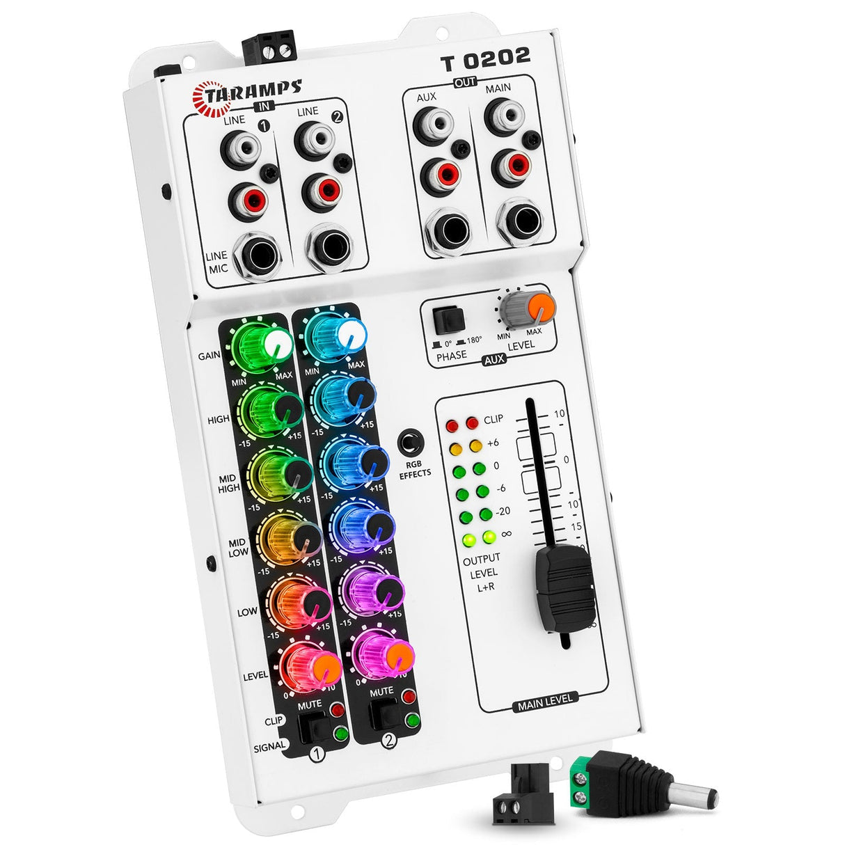 Taramps T 0202 MULTICOLOR Audio Mixer Taramps USA