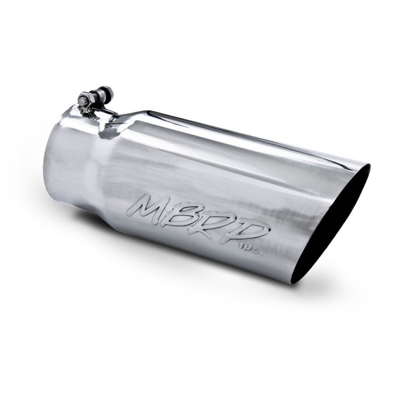 MBRP Tip 5″ O.D. Dual Wall Straight 4″ Inlet 12″ length