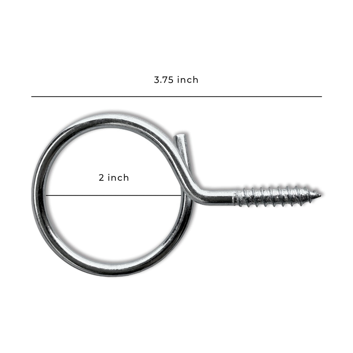 2" Low Voltage Bridle Rings (Wood Screw)
