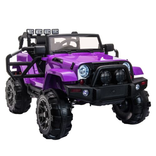 TOBBI 12V Kids Electric Truck with Remote Control, Music, and Horn - Fun Ride-On Car for Children