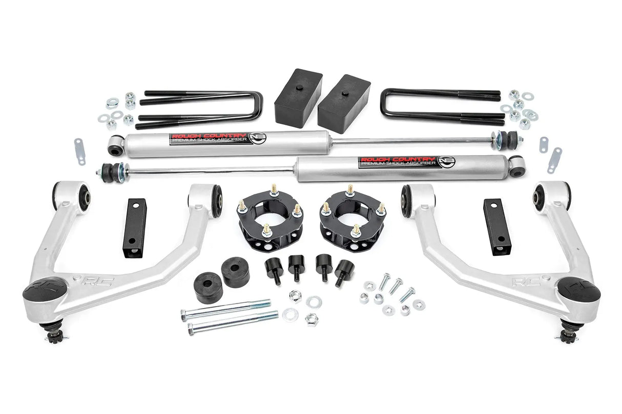 Rough Country 3.5 Inch Bolt-On Lift Kit Toyota Tundra 2WD/4WD 2007-2021 76830