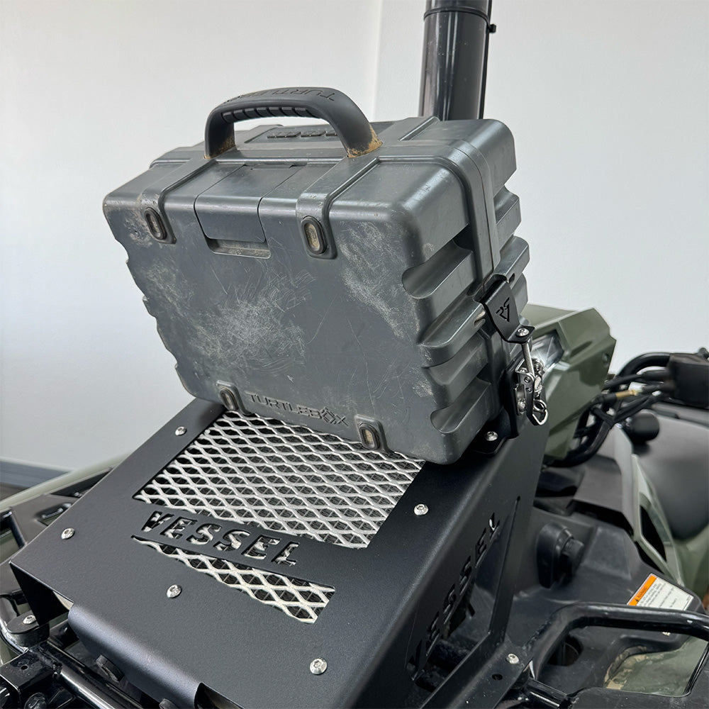 Universal Turtle Box Mount for Rancher, Foreman, Rubicon Vessel Powersports