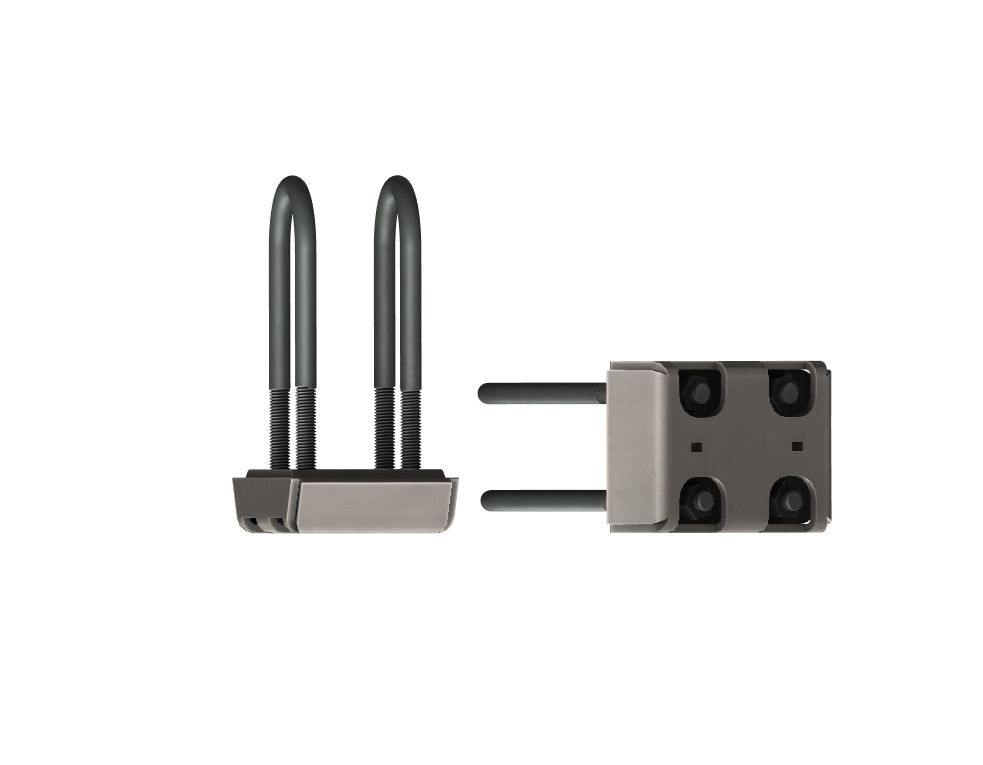 Anti-Wrap Spring Under U Bolt Skid Plate System