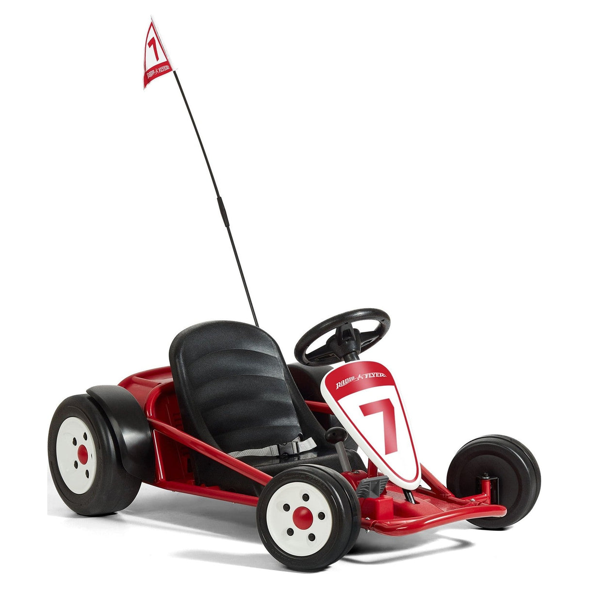 24-Volt Battery-Powered Outdoor Ride-On Go-Kart Toy for Ages 3-8 with Max Speed MagicCars