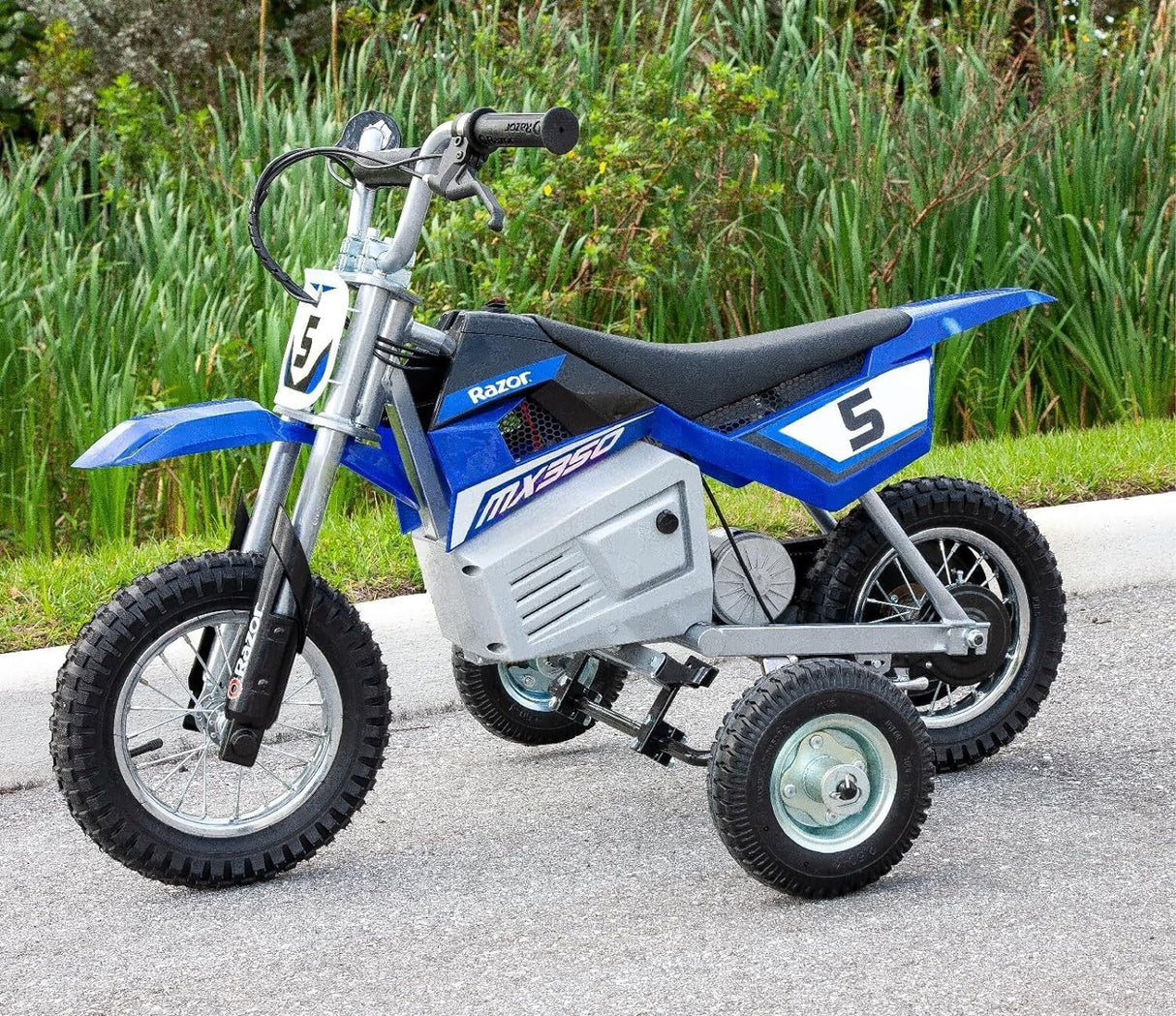 Adjustable Training Wheels Universal Fit for Razor MX125 to MX650 Models