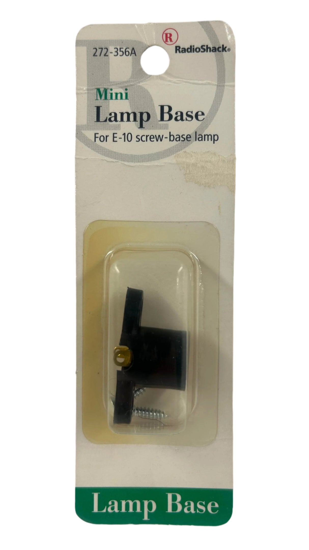 Mini Lamp Base for E-10 screw- base lamp 272-356A TekShack