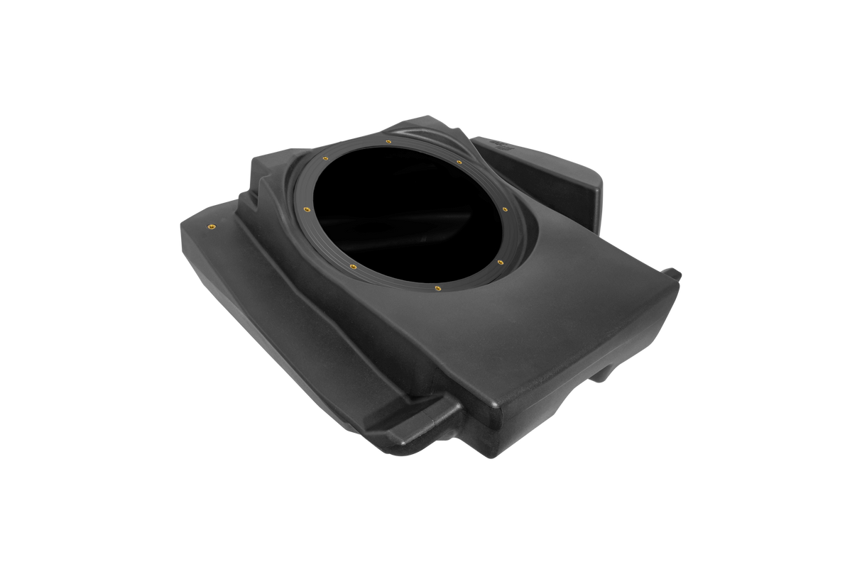 Can-Am® Maverick R 10" Front Passenger Subwoofer Enclosure (4-SEAT MODELS) – Unloaded | UTVS-R-ENC-PASS-4F UTV Stereo