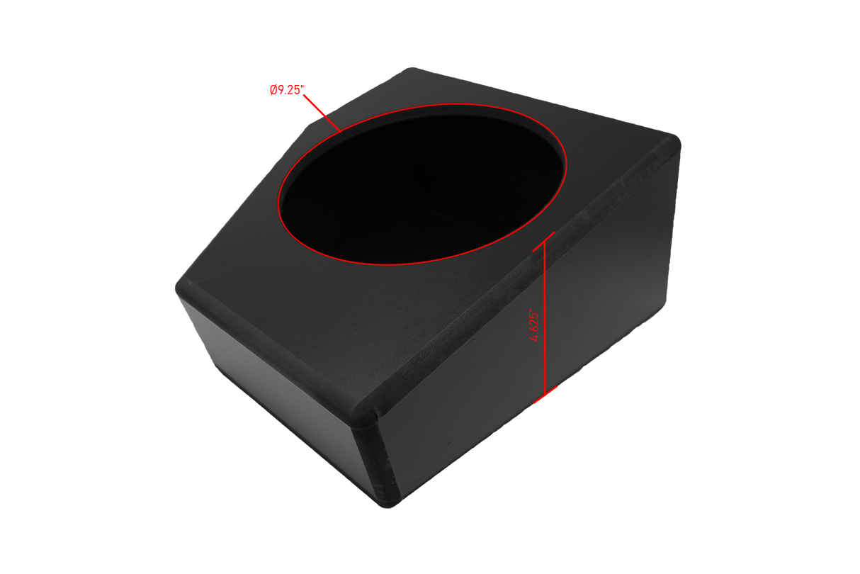 Can-Am® X3 Up-Fire Front Driver Side 10” Sub Box Enclosure – Unloaded | UTVS-X3-ENC-UF-FDRIVER UTV Stereo