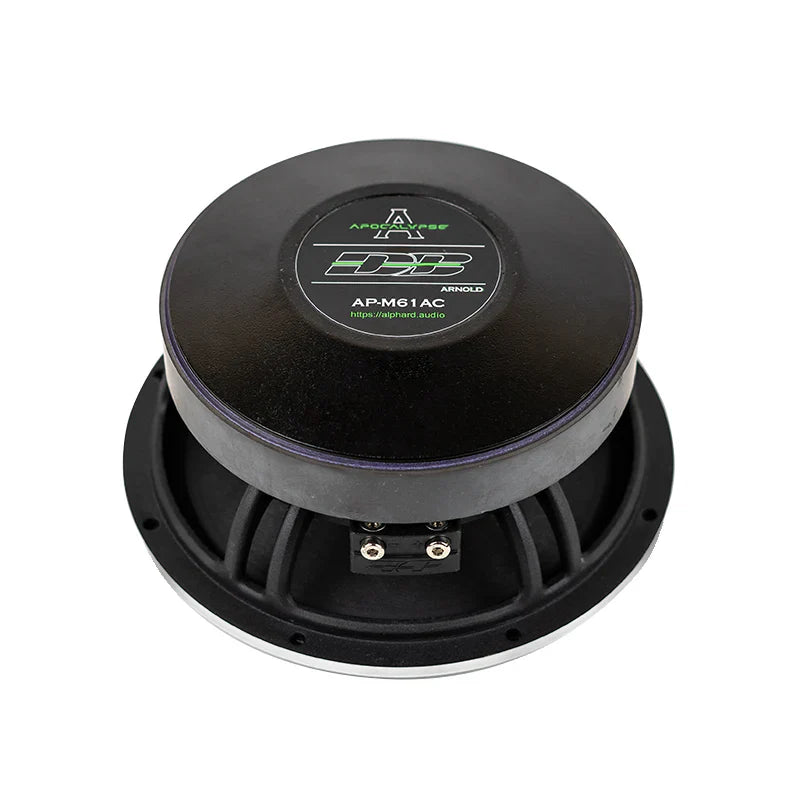 Deaf Bonce Apocalypse AP-M61AC 6.5" 180W RMS Arnold Midrange Speakers (Pair) Deaf Bonce