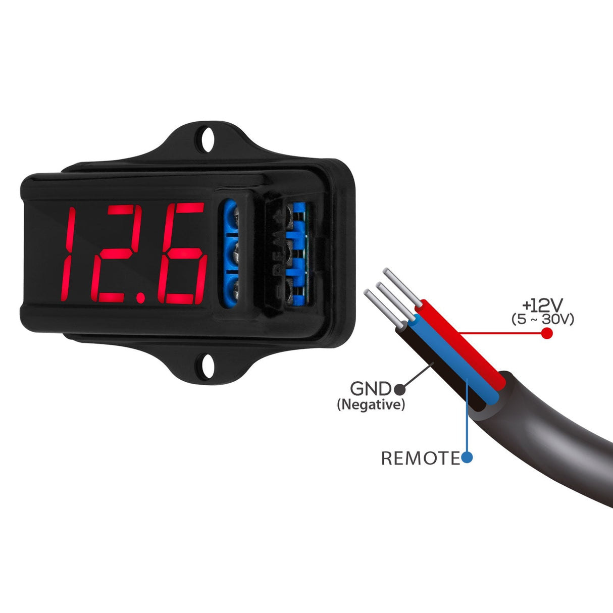 Taramps VTR 1000 Automotive Digital Voltmeter Taramps US