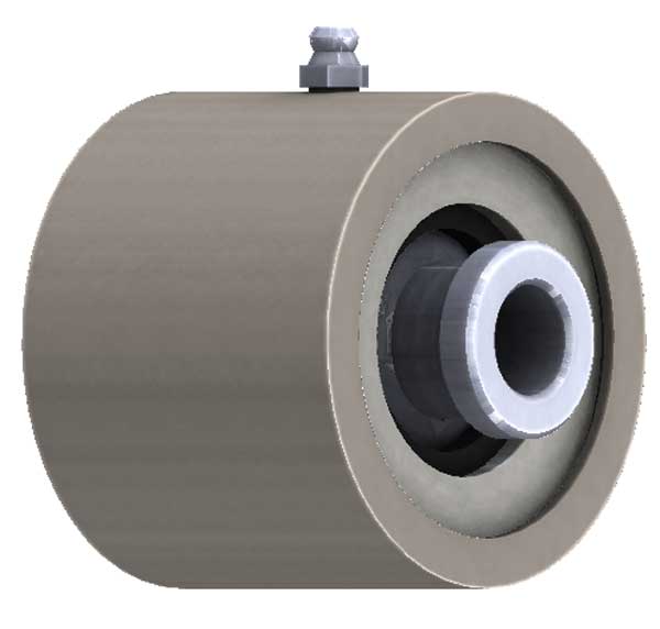 Weld Flex Joint 2 5/8" Mounting Width with 9/16" Bolt Hole