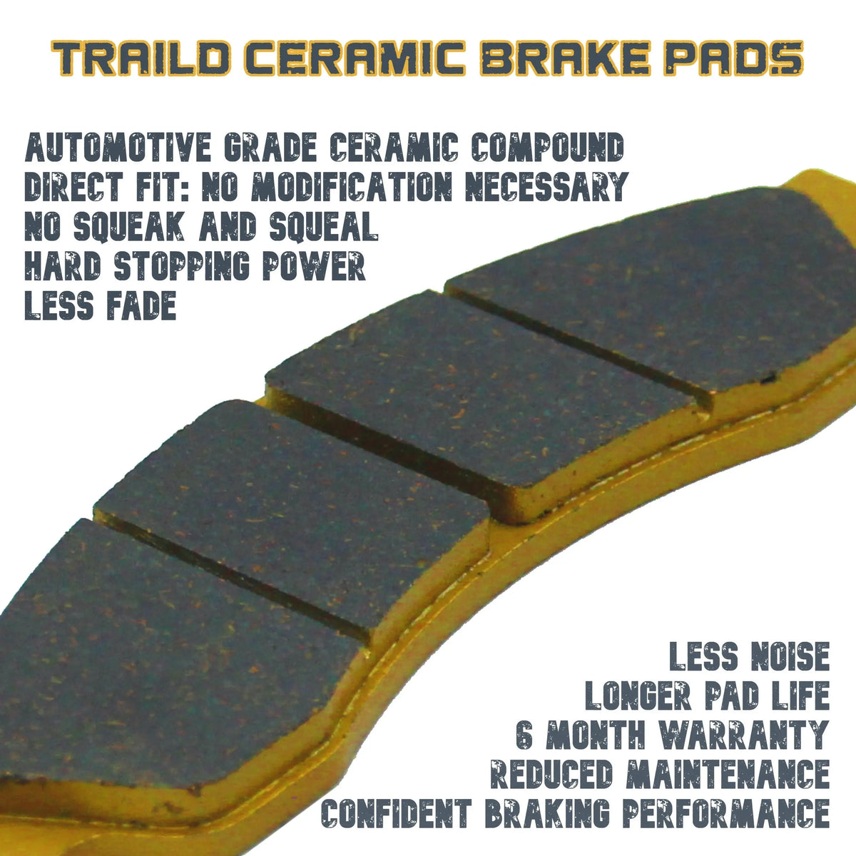 Polaris RZR XP S/XP S 4 2026-2027 Ceramic Brake Pad Set