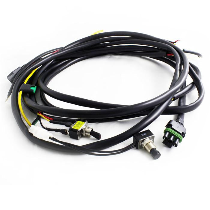 OnX6/XL Hi-Power w/Mode Switch 2-Light Max (355 Watts) Wiring Harness Baja Designs