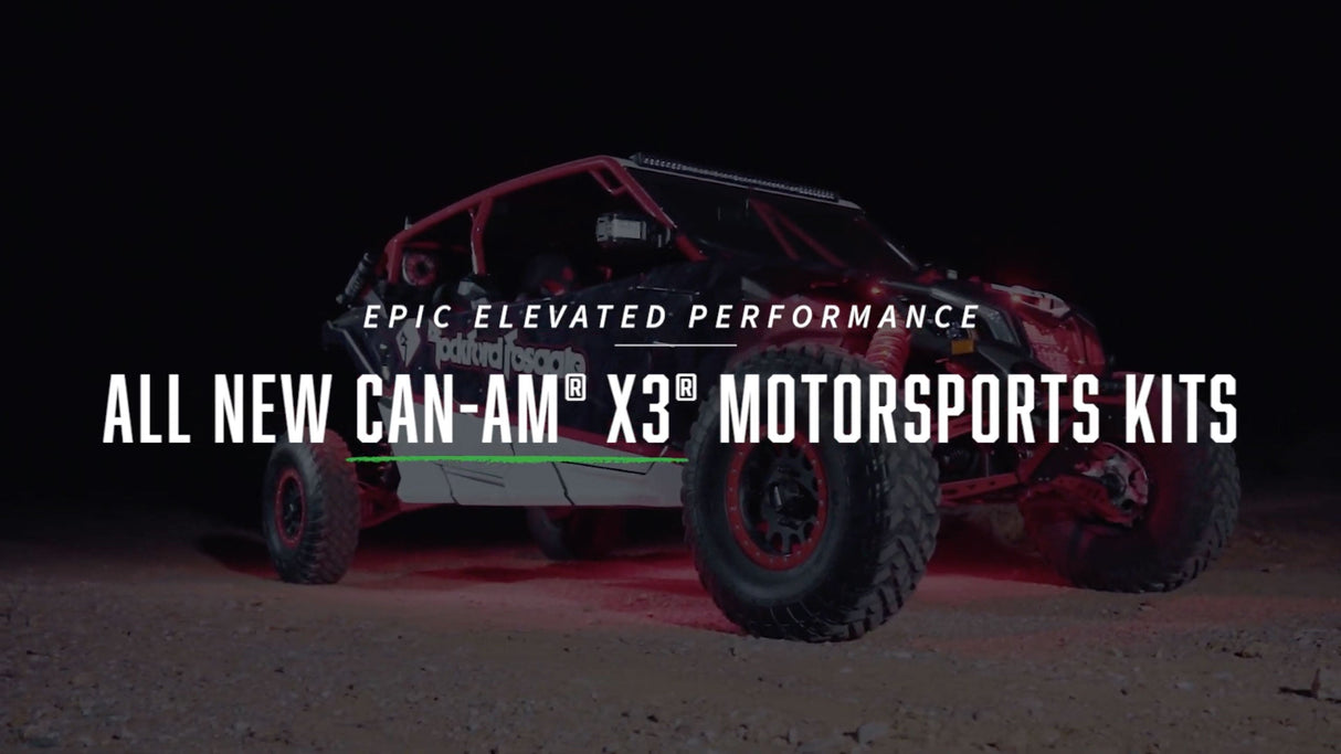 Maverick X3 Rockford Fosgate Audio Kit Color Optix Gen 3 (Stage 3)