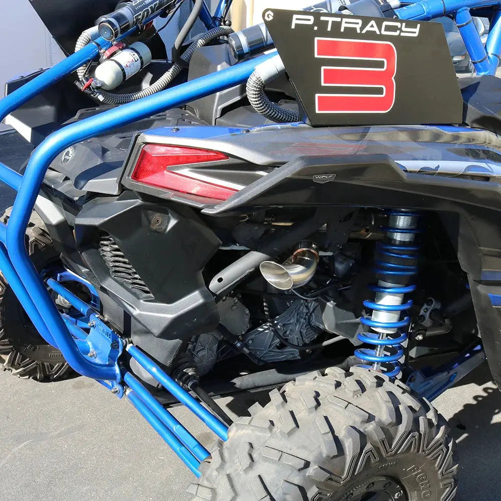 Can-Am X3 "SHOCKER" Electric Side Dump Race Bypass Pipe Evolution Powersports