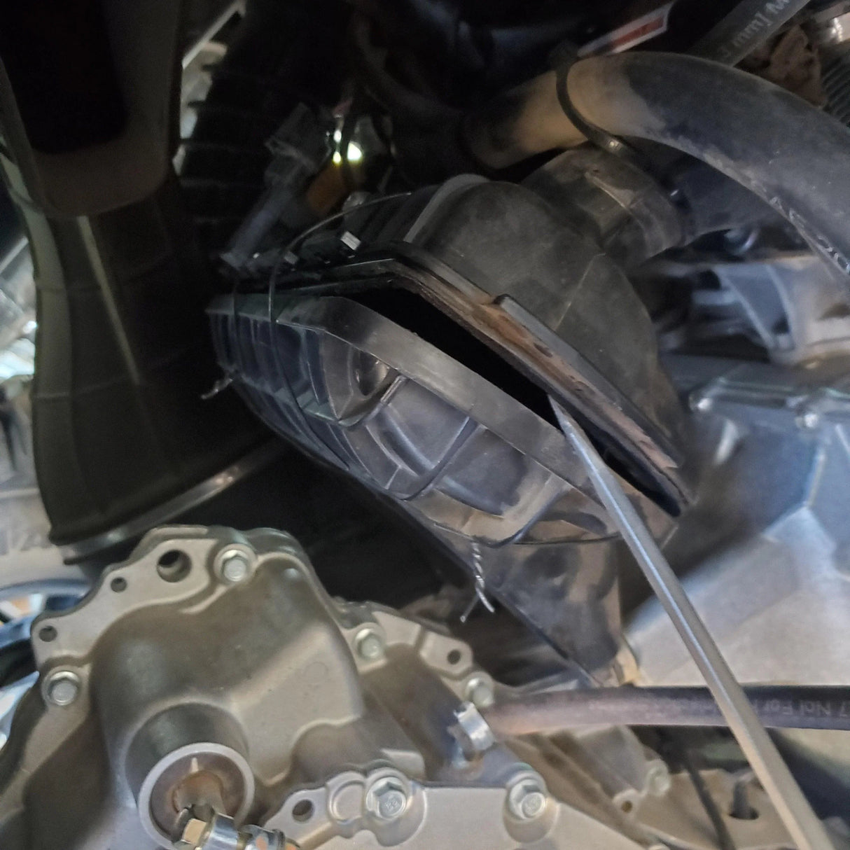 RPM Can-Am Turbo X3 Billet Plenum Clamps / Reinforcements