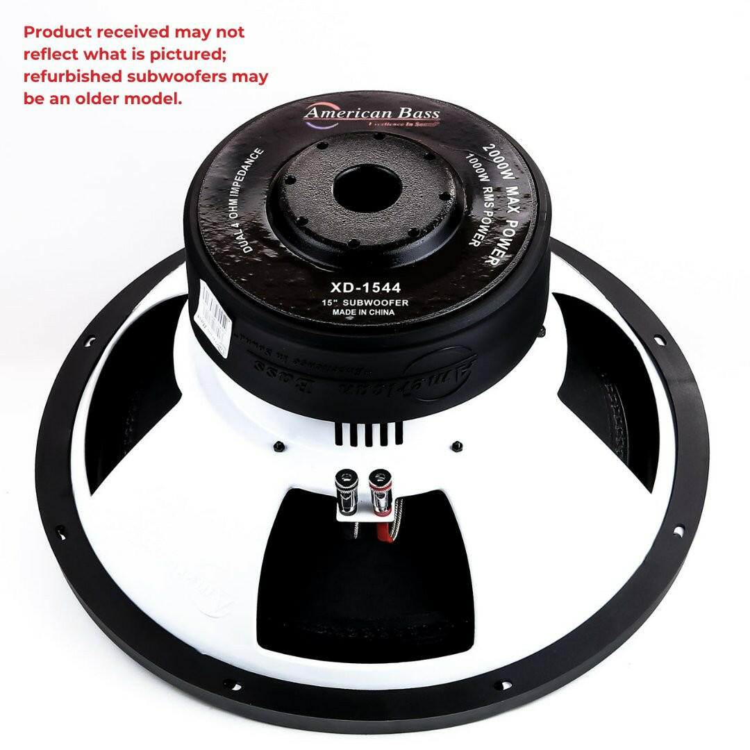 XD 15" Subwoofer Refurbished