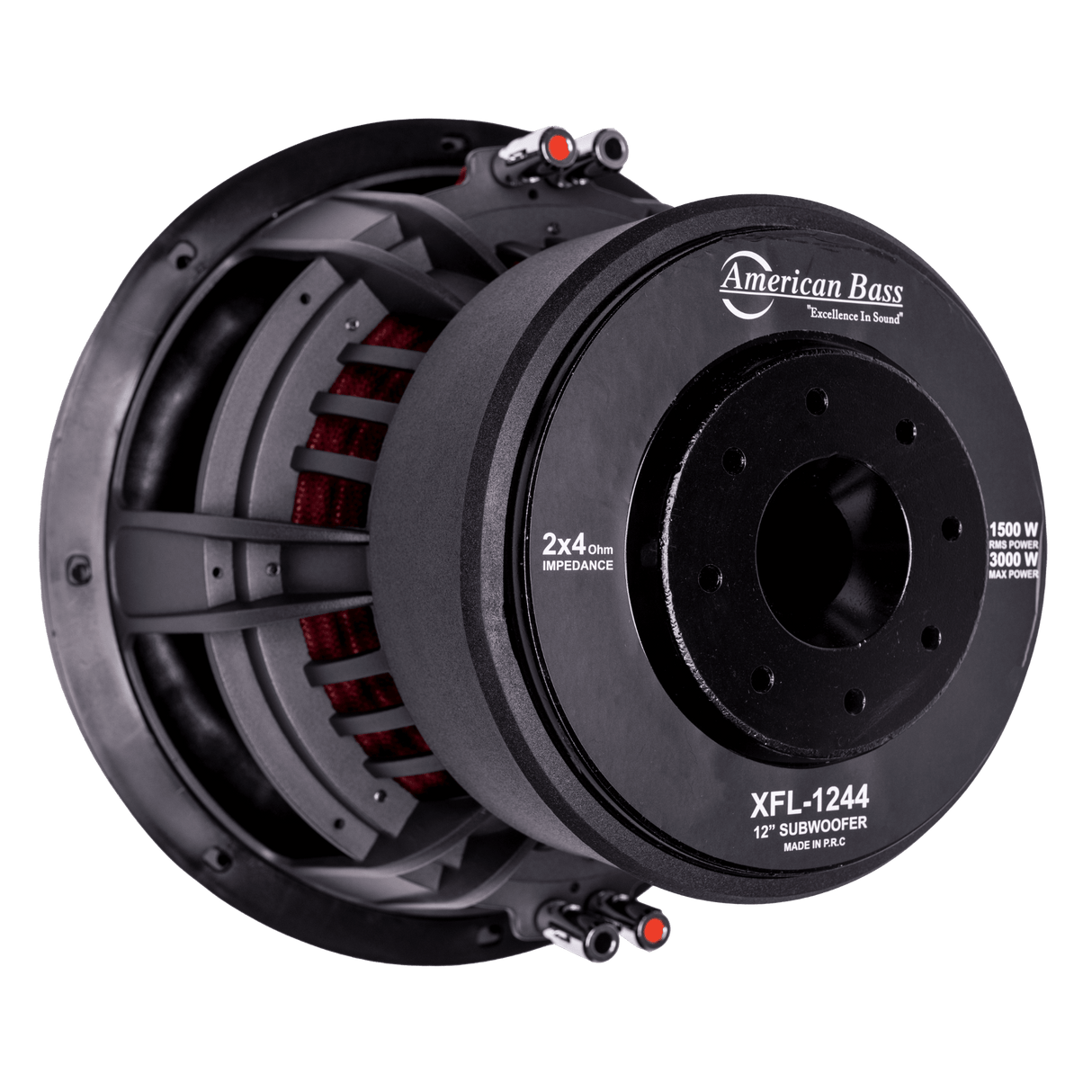 XFL 12″ Car Subwoofer | 1500 Watts RMS | Dual Voice Coil 2 Ohm or 4 Ohm
