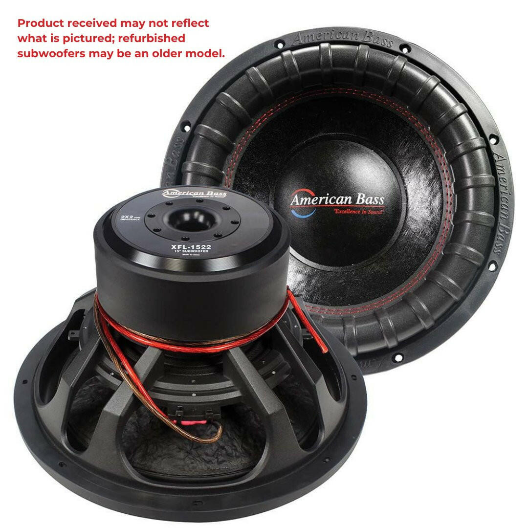 XFL 15" Subwoofer Refurbished