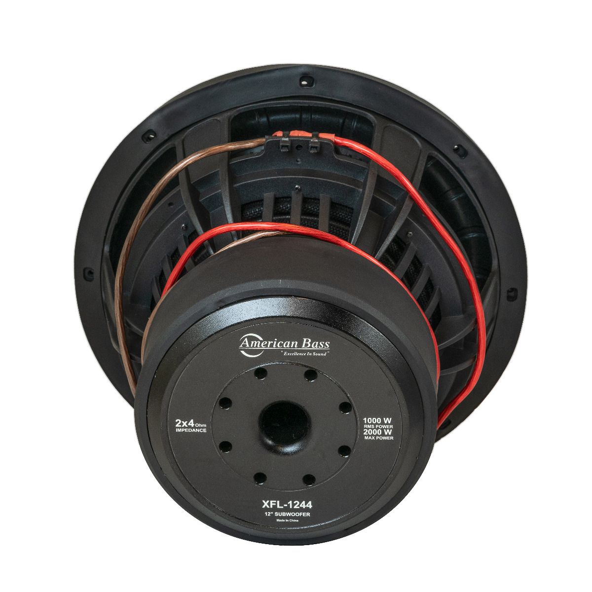 American Bass XFL-1244 12" 1000W RMS DVC 4-Ohm