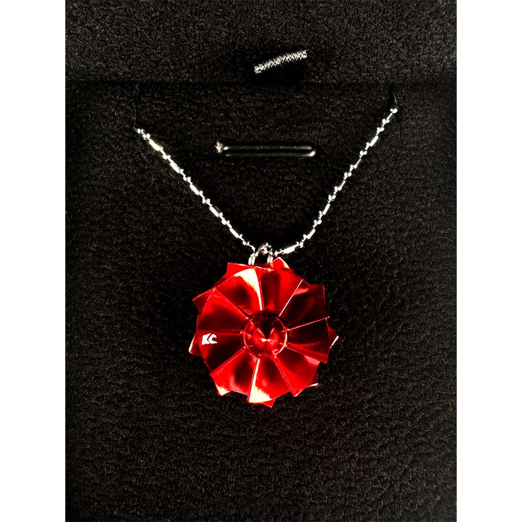 KC Turbos Compressor Wheel Necklace