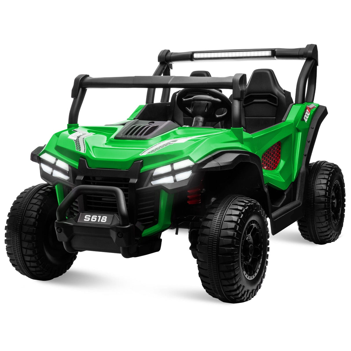 24V Electric Kids 2-Seater Ride-On UTV Truck with 4x80W Motors and Remote Control