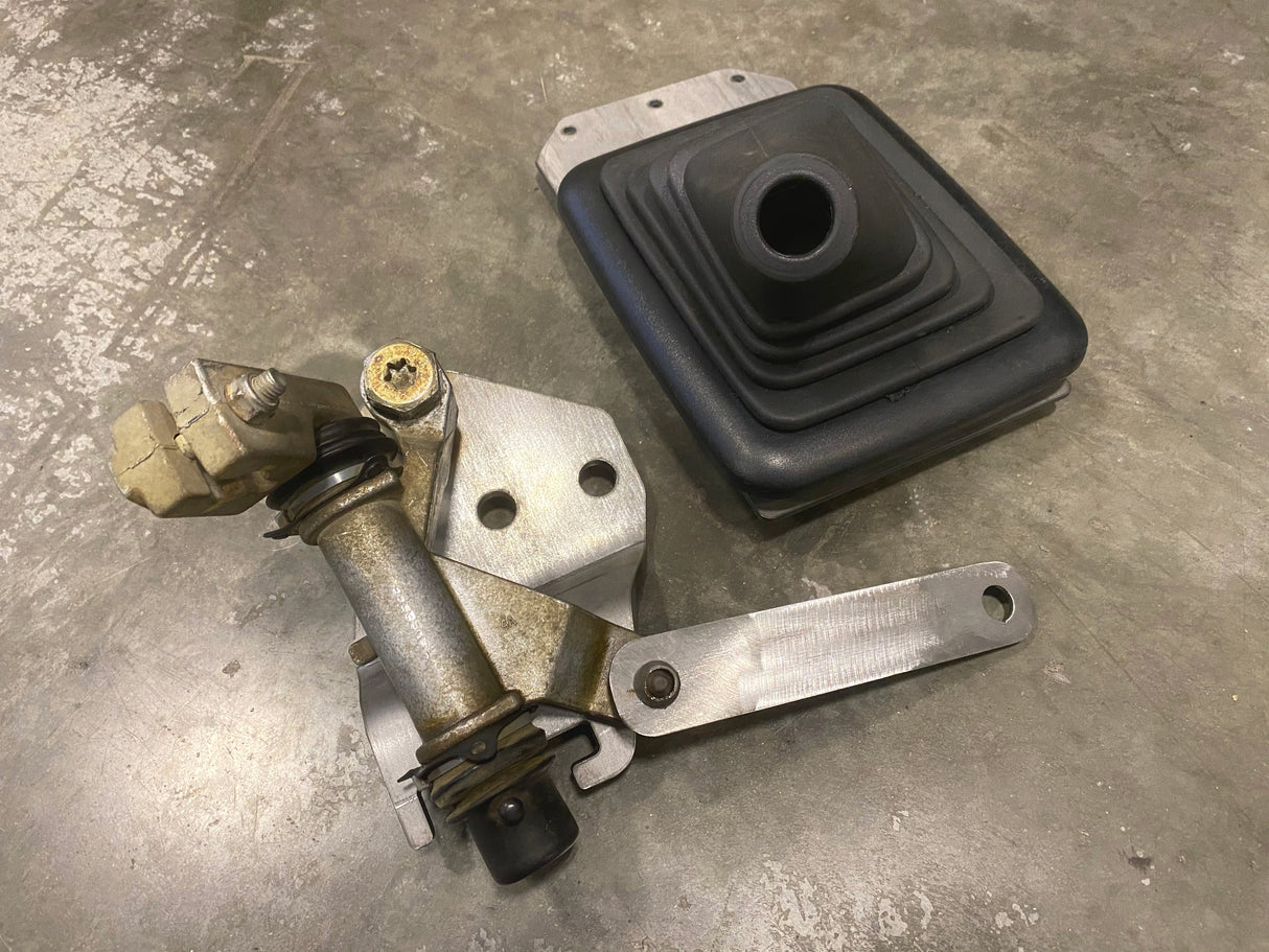 Carrick Customs ZF5/Transfer Case Shifter Re-Locate Kit - Carrick Customs