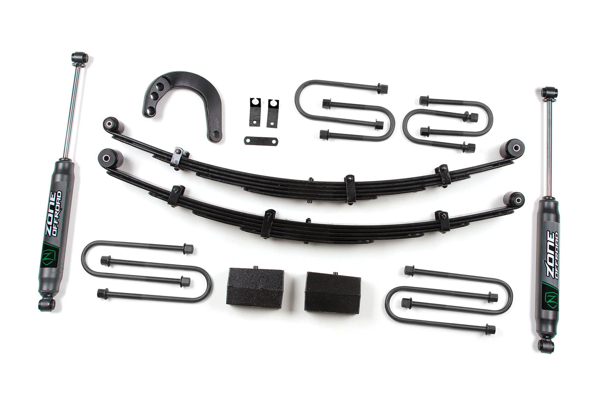 4 Inch Lift Kit | Chevy/GMC 3/4 Ton Truck/SUV (73-76) 4WD Zone Offroad