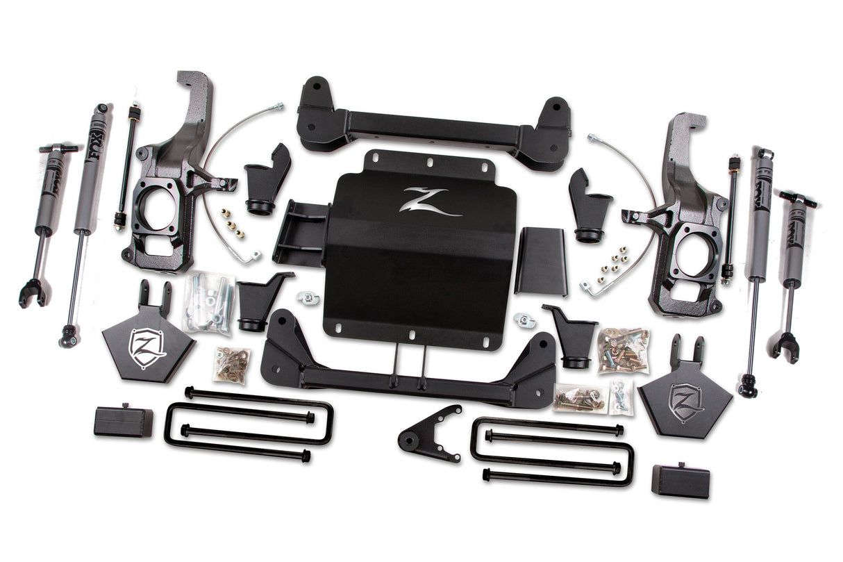 5 Inch Lift Kit | Chevy Silverado & GMC Sierra 2500HD (11-19) 4WD Zone Offroad