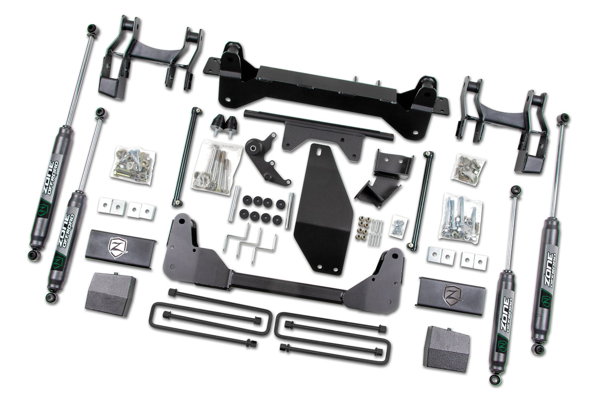 6 Inch Lift Kit | Chevy/GMC 1/2 Ton Truck/SUV (88-98) 4WD Zone Offroad