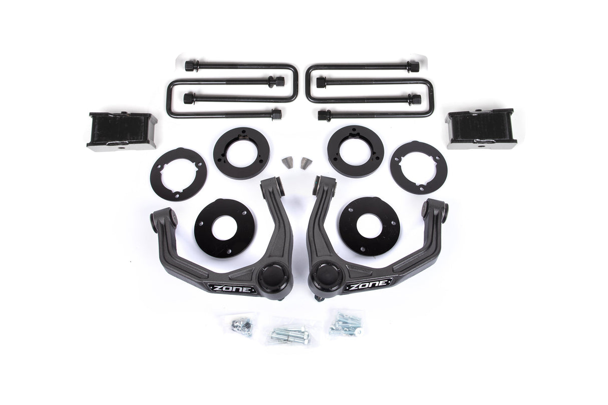 1.75 Inch Lift Kit | Chevy Silverado & GMC Sierra 1500 AT4 & Trail Boss (19-24) Zone Offroad