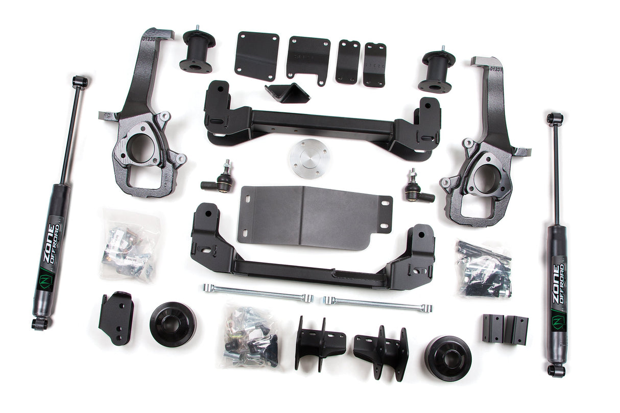 4" Lift Kit | 2009-2011 Dodge Ram 1500 4WD Zone Offroad