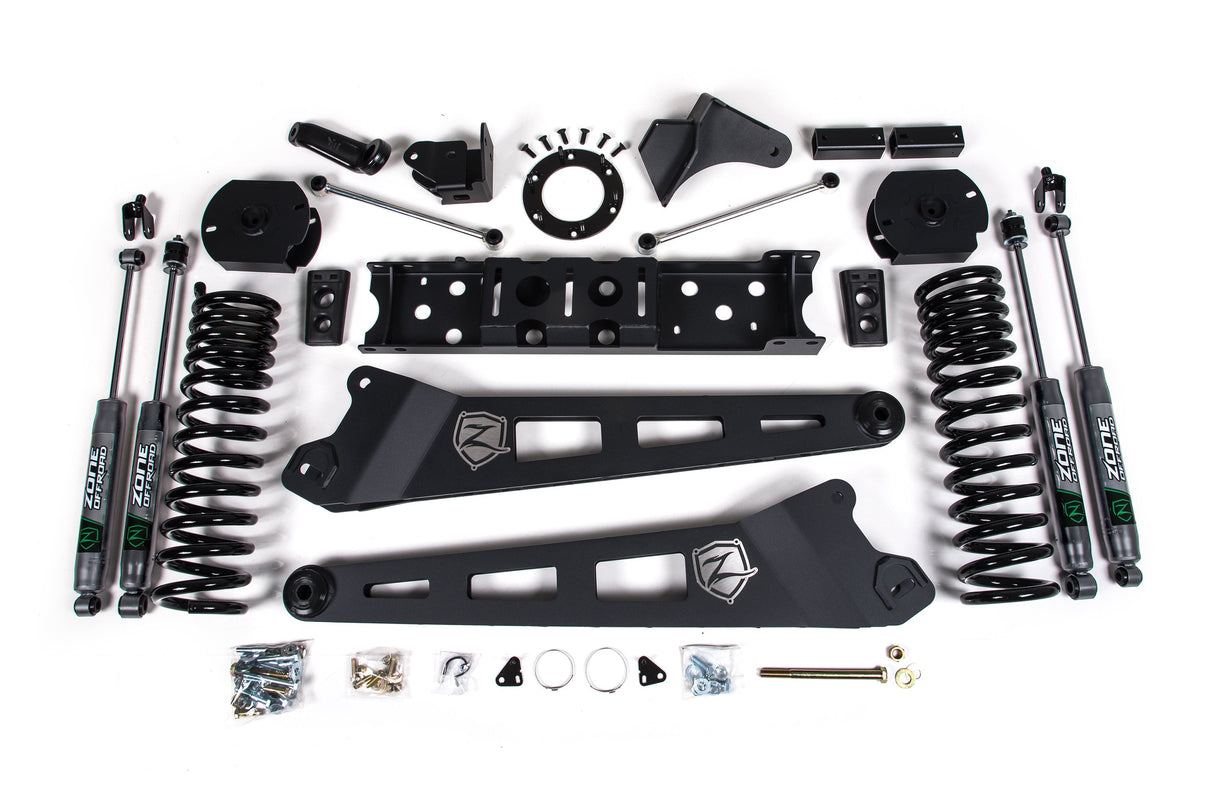 4.5 Inch Lift Kit W/ Radius Arm | Ram 2500 (19-24) 4WD | Diesel Zone Offroad
