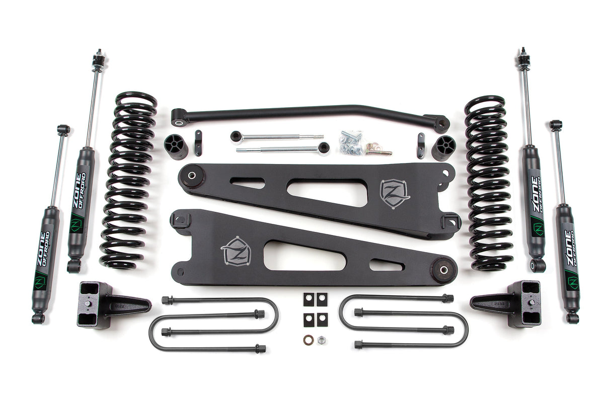 4 Inch Lift Kit w/ Radius Arm | Ford F250/F350 Super Duty (05-07) 4WD | Gas Zone Offroad