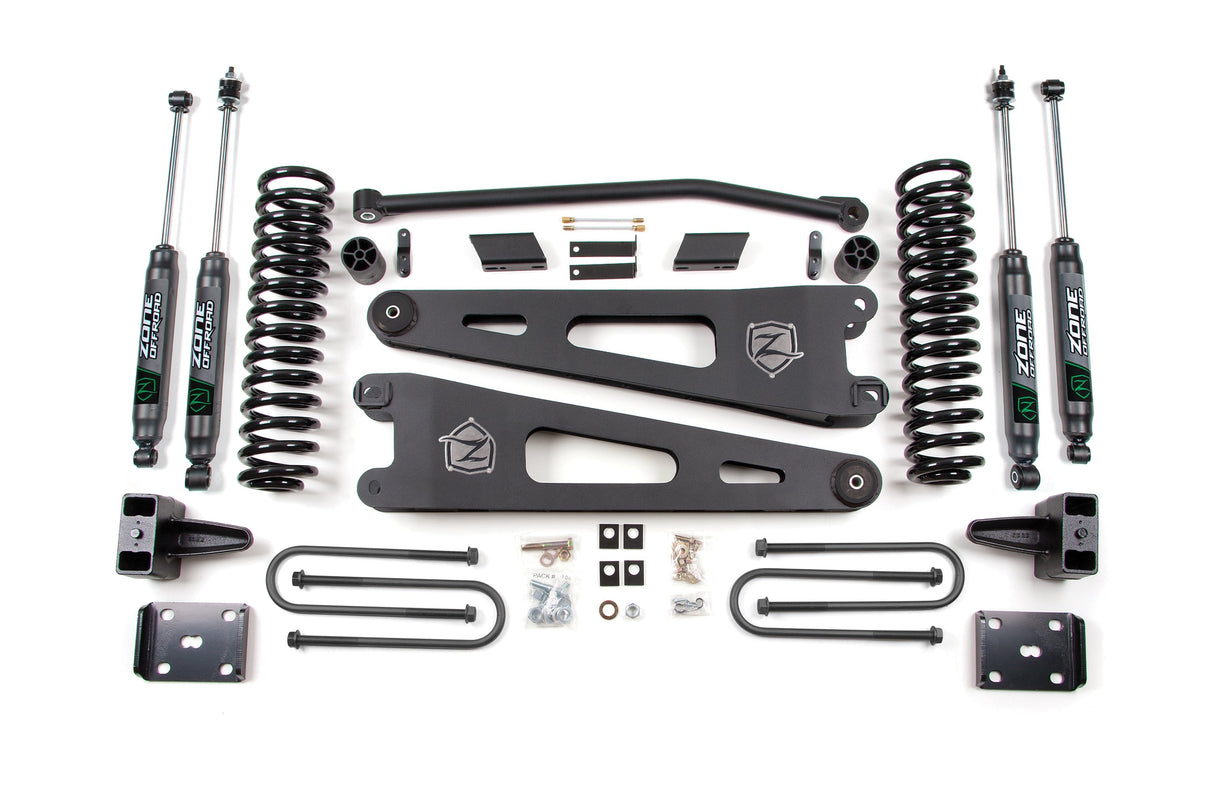 4 Inch Lift Kit w/ Radius Arm | Ford F250/F350 Super Duty (11-16) 4WD | Gas Zone Offroad