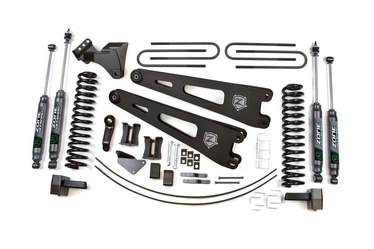 6 Inch Lift Kit w/ Radius Arm | Ford F250/F350 Super Duty (05-07) 4WD | Gas Zone Offroad