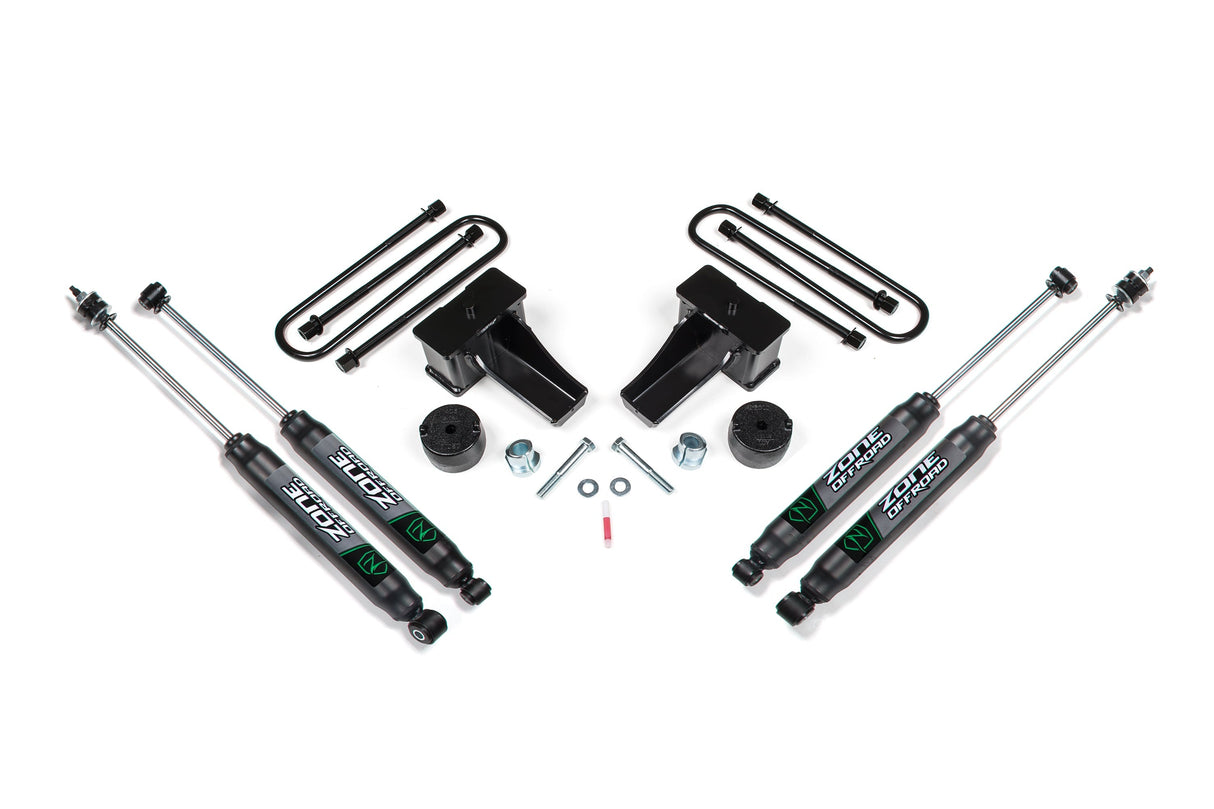 2 Inch Lift Kit | Ford F250/F350 Super Duty (11-16) 4WD Zone Offroad