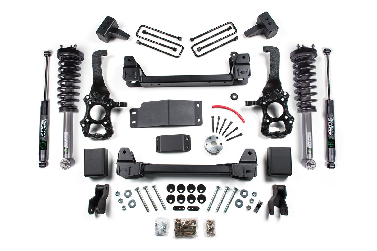 4 Inch Lift Kit | Ford F150 (15-20) 4WD Zone Offroad