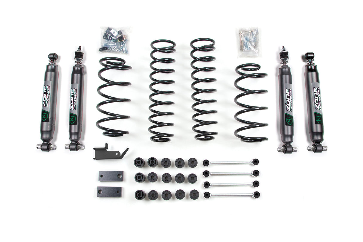 4.25" Combo Lift Kit w/ Fixed Sway Bar Link | Jeep Wrangler TJ (97-06) Zone Offroad