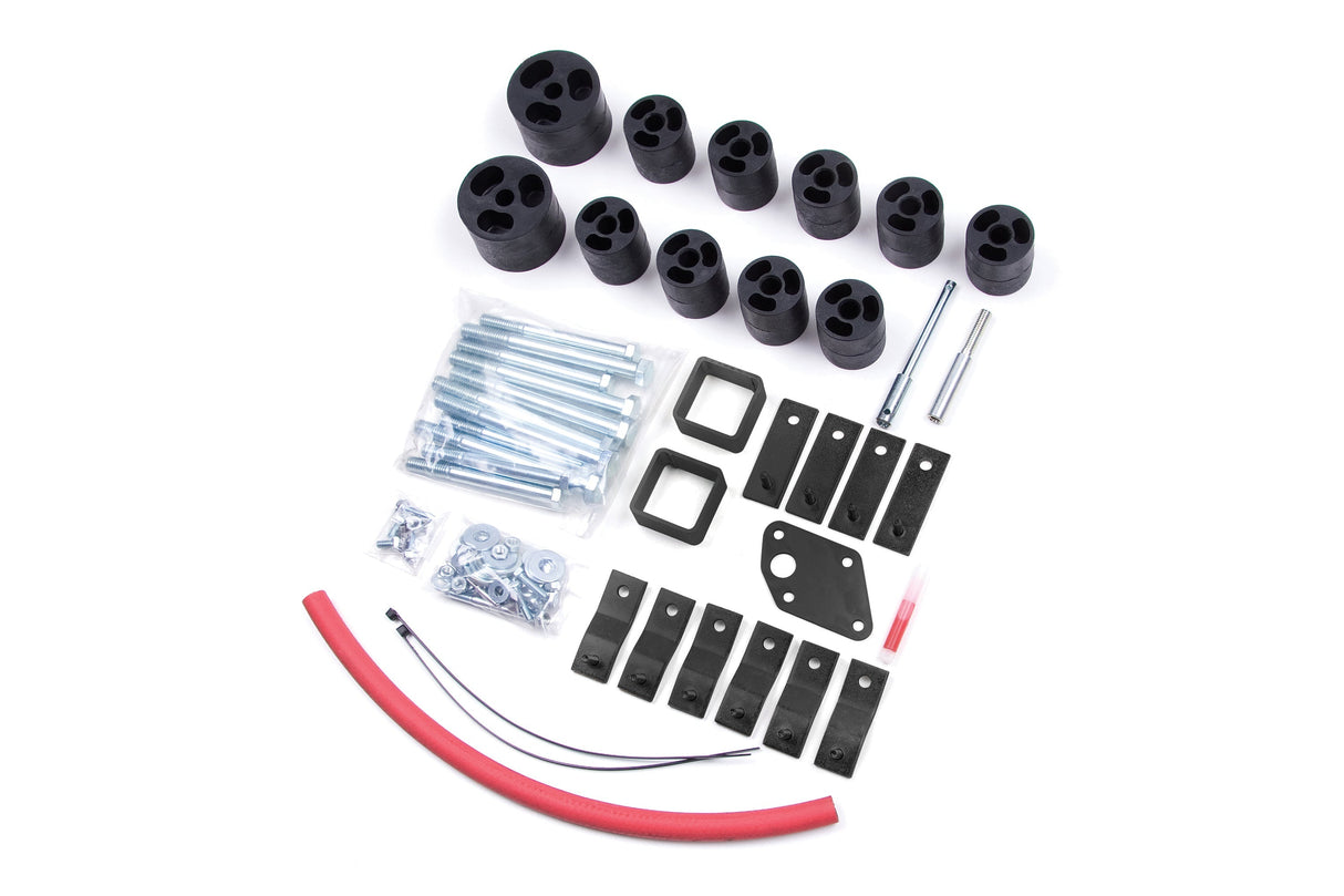 2 Inch Body Lift | Jeep Wrangler (YJ) w/ Auto Transmission - Gas / 4WD (87-95) Zone Offroad