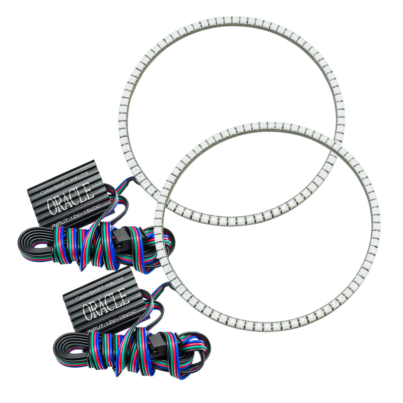 Oracle Jeep Wrangler JL/Gladiator JT LED Surface Mount Headlight Halo Kit- w/o Cntrl