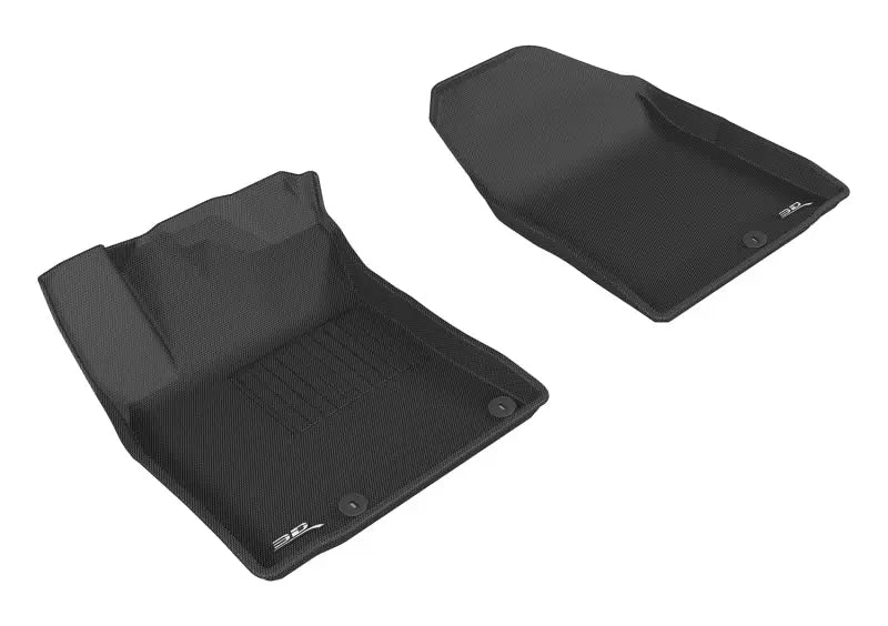 3D MAXpider 2017-2019 Hyundai/Kia Ioniq/Niro Kagu 1st Row Floormat - Black 3D MAXpider