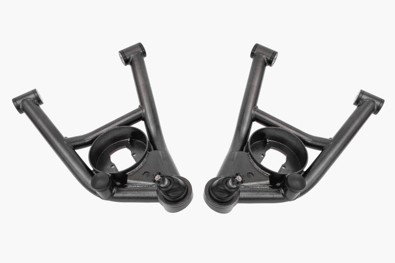 BMR 64-72 A-Body Non-Adj Lower A-Arms - Black Hammertone BMR Suspension