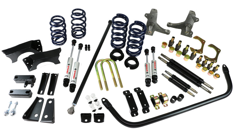 Ridetech 63-72 Chevrolet C10 Small Block/LS StreetGrip Suspension System w/ Control Arm Bushing Kit