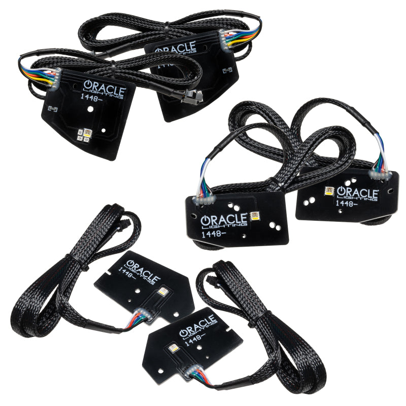 Oracle 19-21 RAM 1500 Projector LED Headlight DRL Kit - ColorSHIFT RGBW+A w/o Cntrl